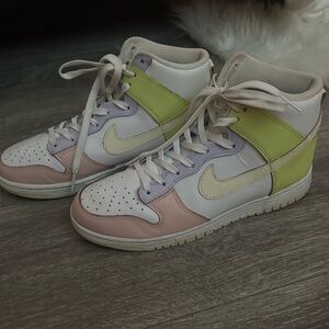 Womens Nike Dunk High ‘Lemon Twist’